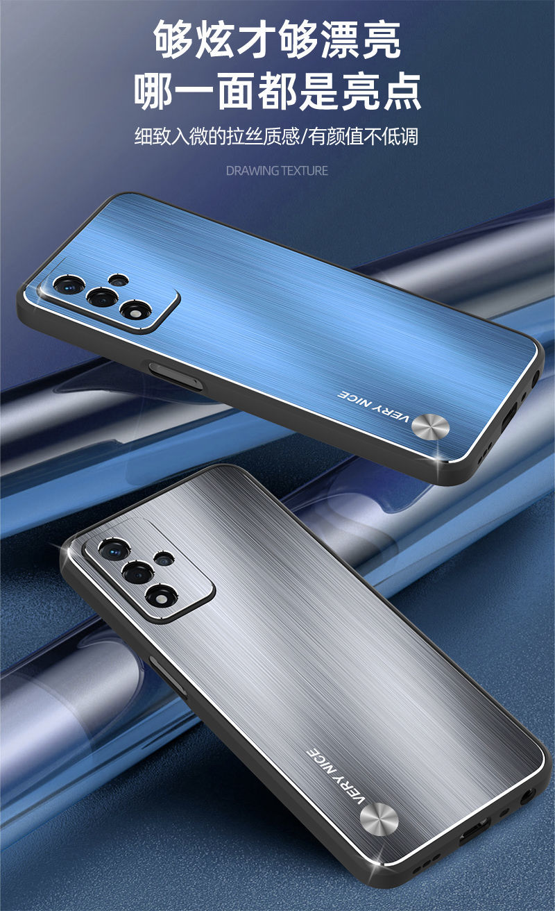 huahuakeoppoa93手机壳镜头全包保护套a93新款金属拉丝简约男女款防摔