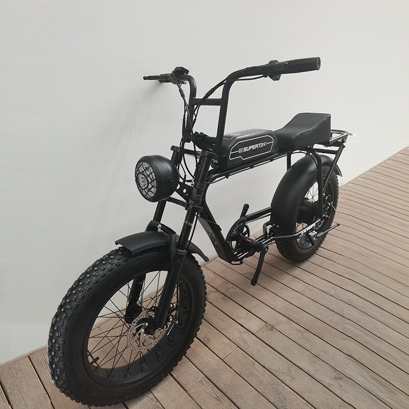 网红款 权志龙同款电动车super73 电动自行车 s1 平替上班通勤代步车