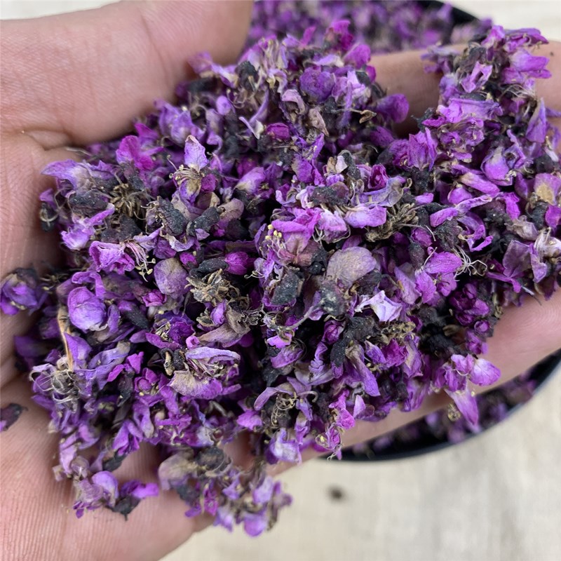 紫金花中药材天然纯红花100克紫荆花洋紫金新鲜干货紫荆花茶