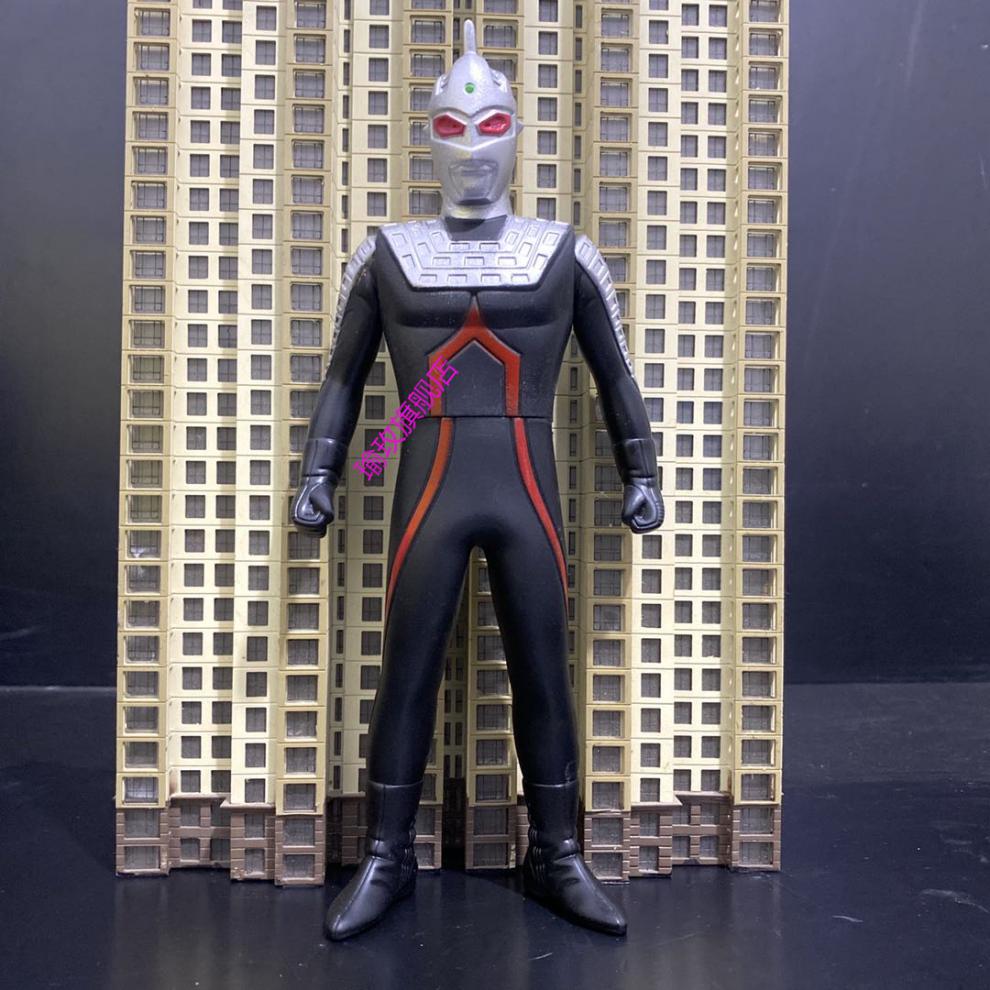 黑暗奥特战士赛文艾克斯泰罗贝利亚黑化特雷吉亚奥特曼软胶人偶23厘米