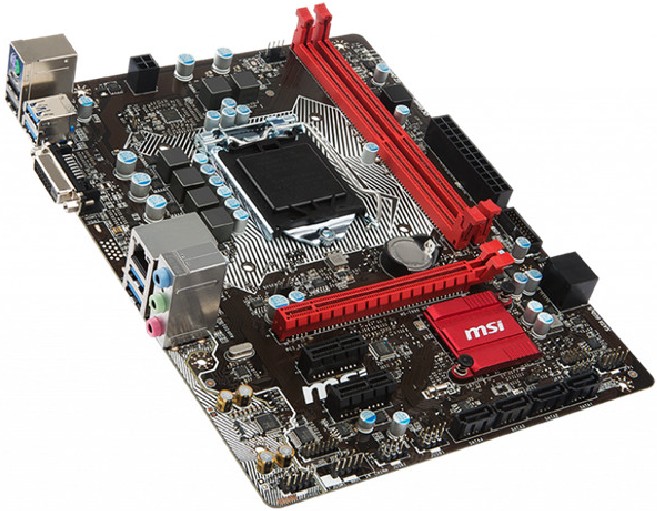 微星b250m bazooka b250主板ddr4 四内存槽 替z270 b150 h110 浅灰色