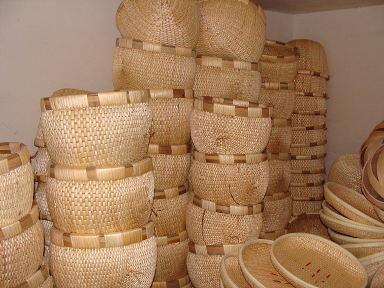 钰怡悉 纯手工柳条笆斗米斗柳条筐民间工艺柳编家用枊筐枊匾栲栳收纳