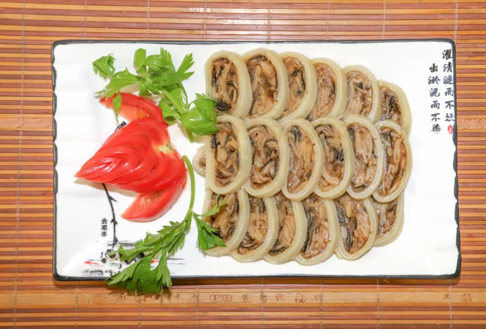 河北特产隆尧素叠 手工素叠 凉拌菜素肠熟食凉菜私房