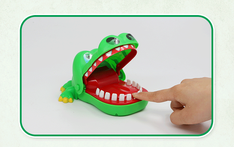 鳄鱼牙齿玩具原理图片