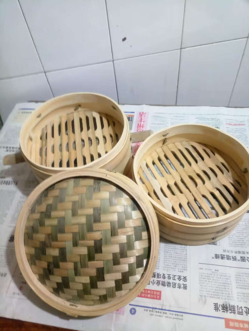 蒸笼竹制无胶水楠竹纯手工加深加高蒸粉蒸肉四川重庆开县 26cm加深四