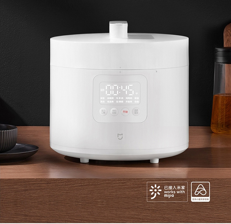 【智能设备】小米(mi)米家智能电压力锅5l家用高压锅24h预约app智能