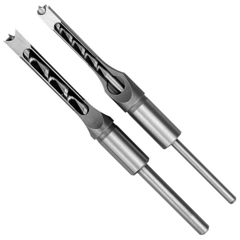 加长木工方孔钻四方打孔方形开孔器方榫钻沙拉钻木工打孔方孔钻头 12.