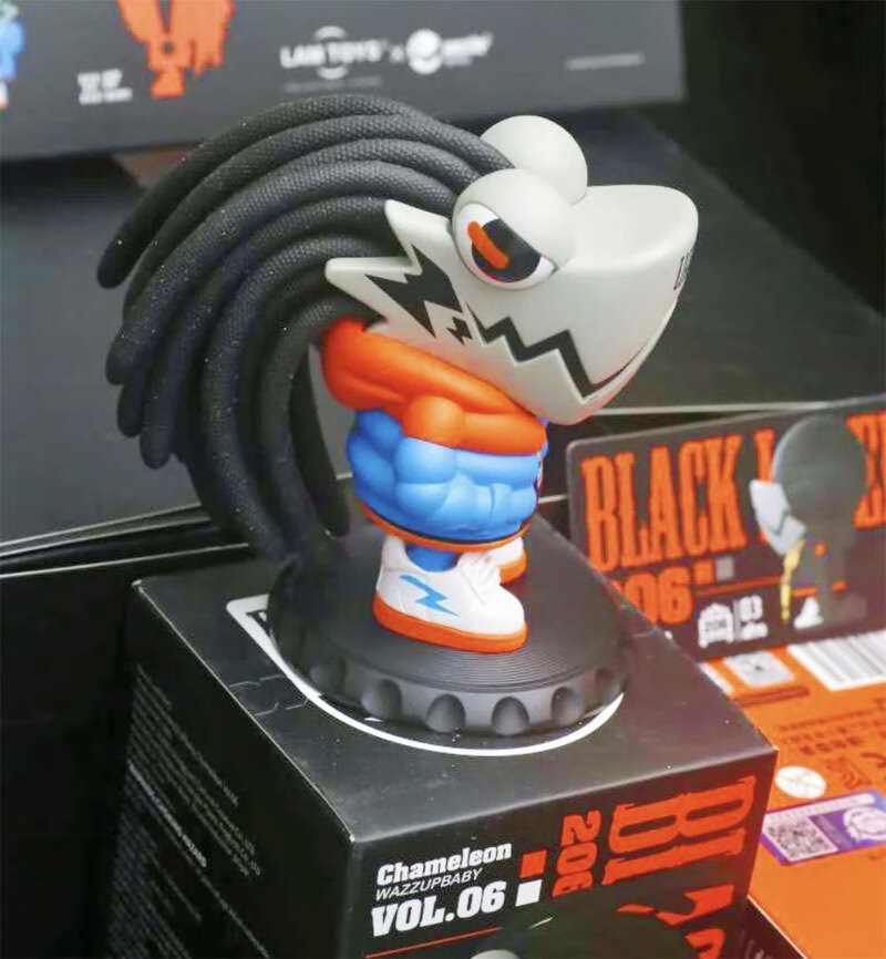 变色龙6代第六梦想新大陆盲盒潮玩仔街头脏辫摆件 确认款03爆炸头