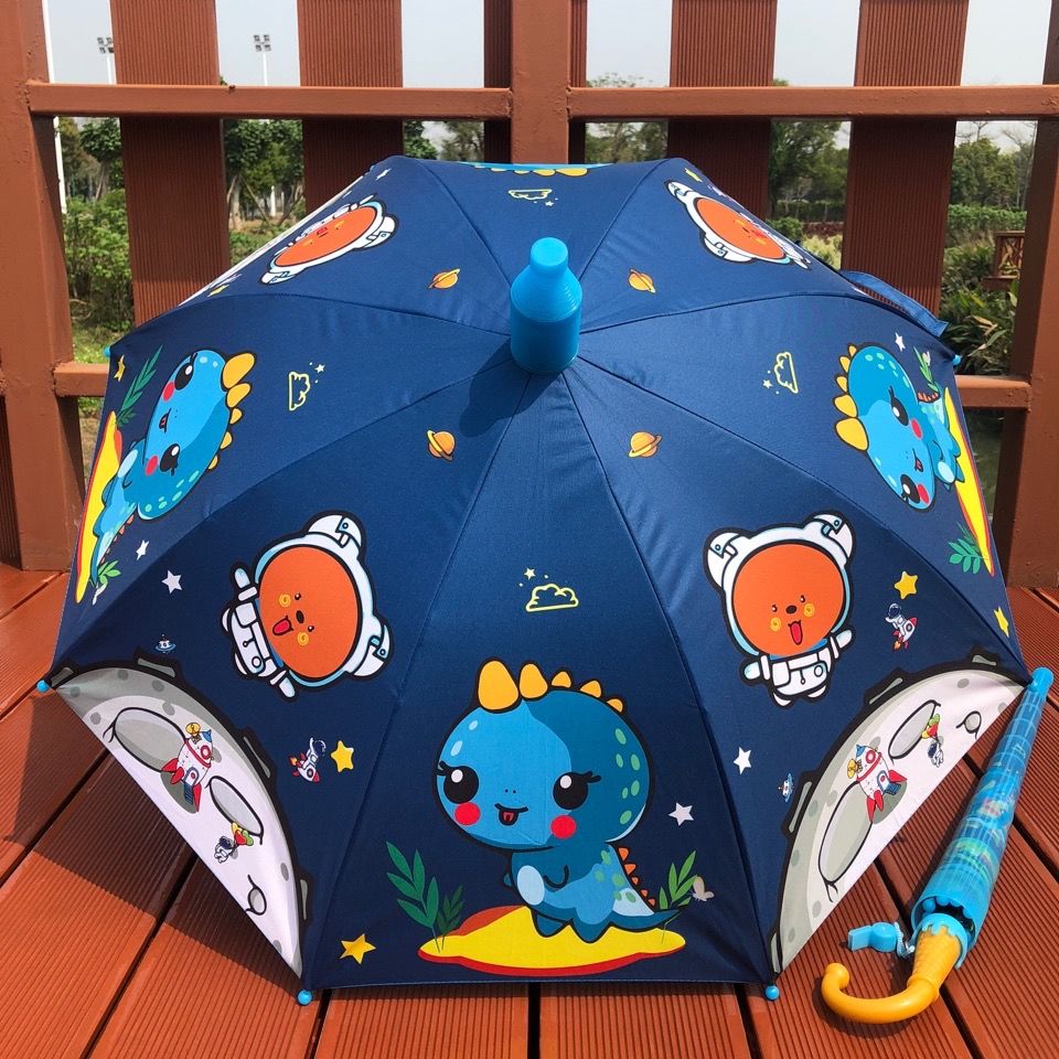 儿童雨伞 儿童雨伞恐龙工程车卡通伞遮阳幼儿园小朋友学生男女孩安全