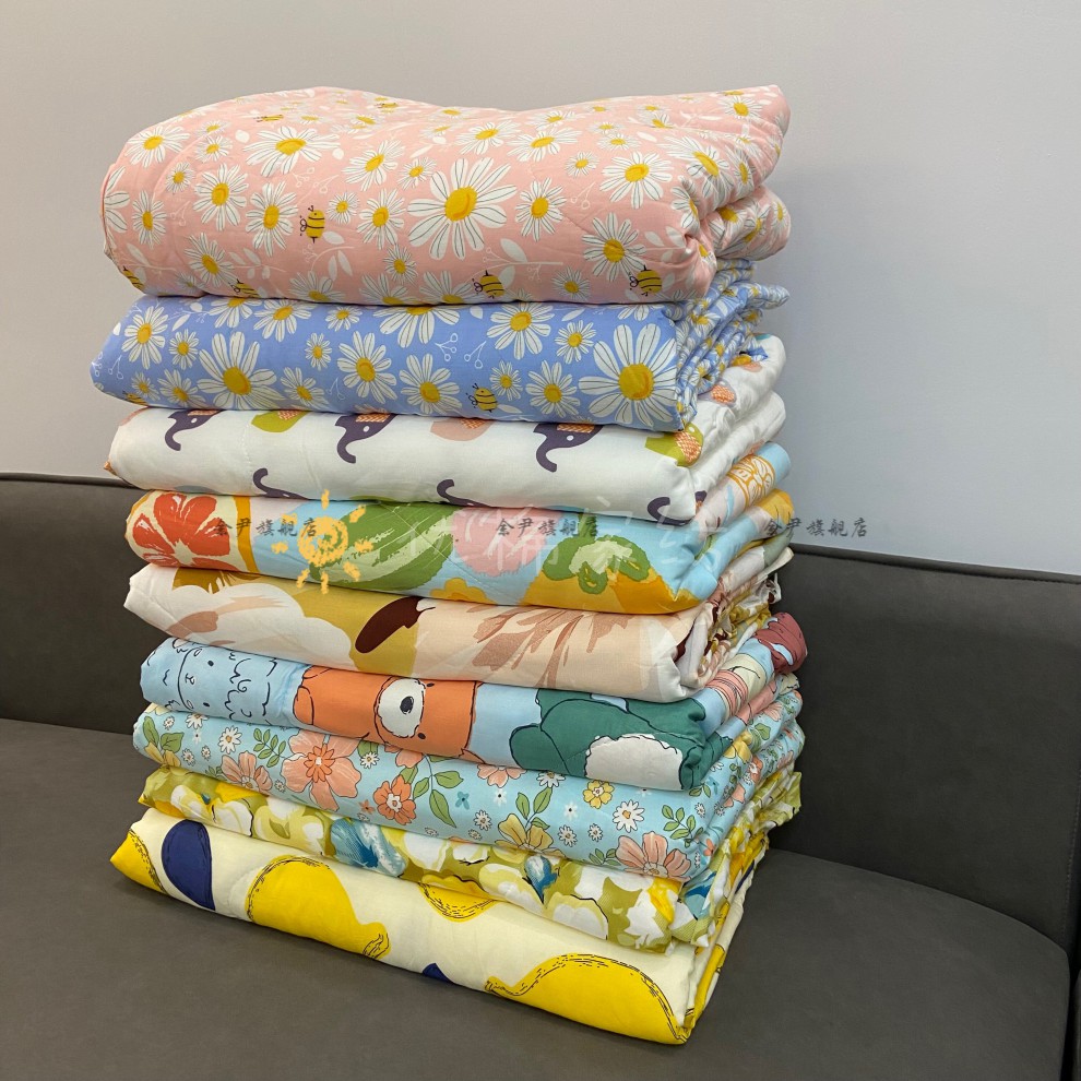 棉绸夏凉被苏香绸 舒香绸棉绸夏凉被空调被韩香绸人造棉夏被子丝绸薄