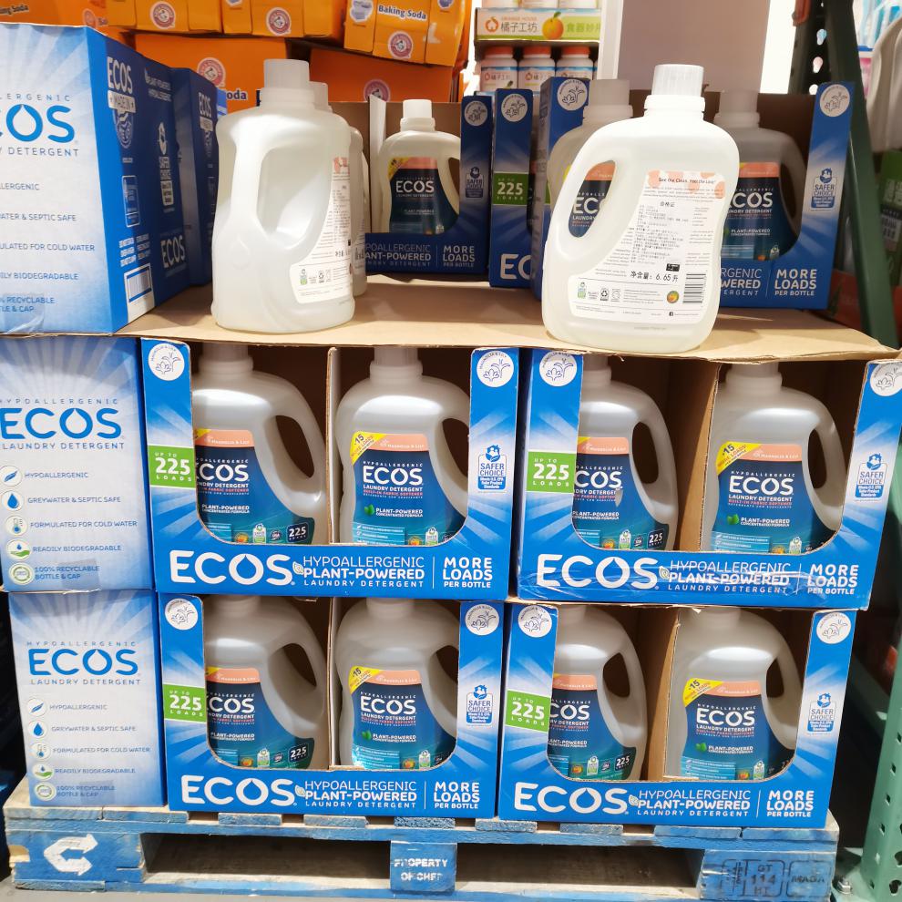 【costco会员超市】costco购美国ecos洗衣液6.