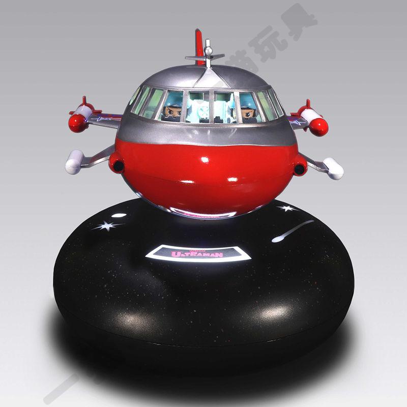 磁悬浮奥特曼迪迦初代咸蛋超人支架悬浮版 吉田飞机玩具迪迦 威托战机