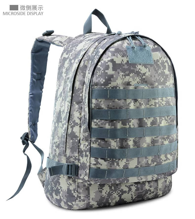 战术迷彩背包 和平精英绝地求生同款三级3d包 军迷彩户外登山运动防水
