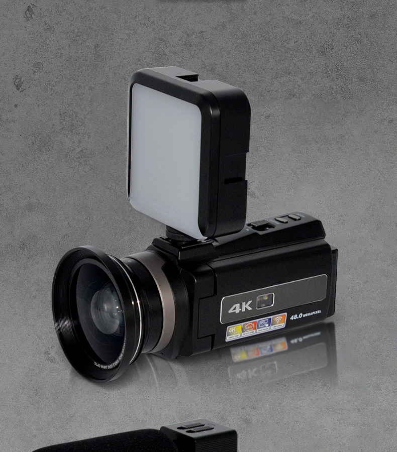 初步(chubu)4k家用旅游摄影机数码vlog摄像机高清学生手持dv录像机