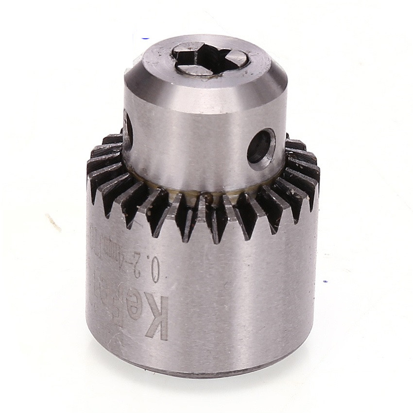 3-4mm jt0微型锥度孔钻夹头高精度打孔机钢壳扳手钻夹头 三鸥牌 0.