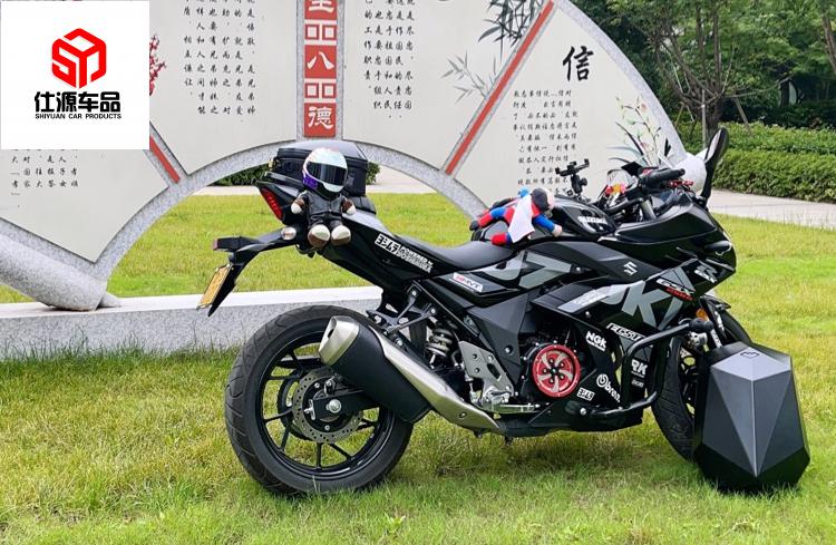 适用铃木gw250 dl gsx250r dr300改装发动机透明边盖透明离合盖 更多