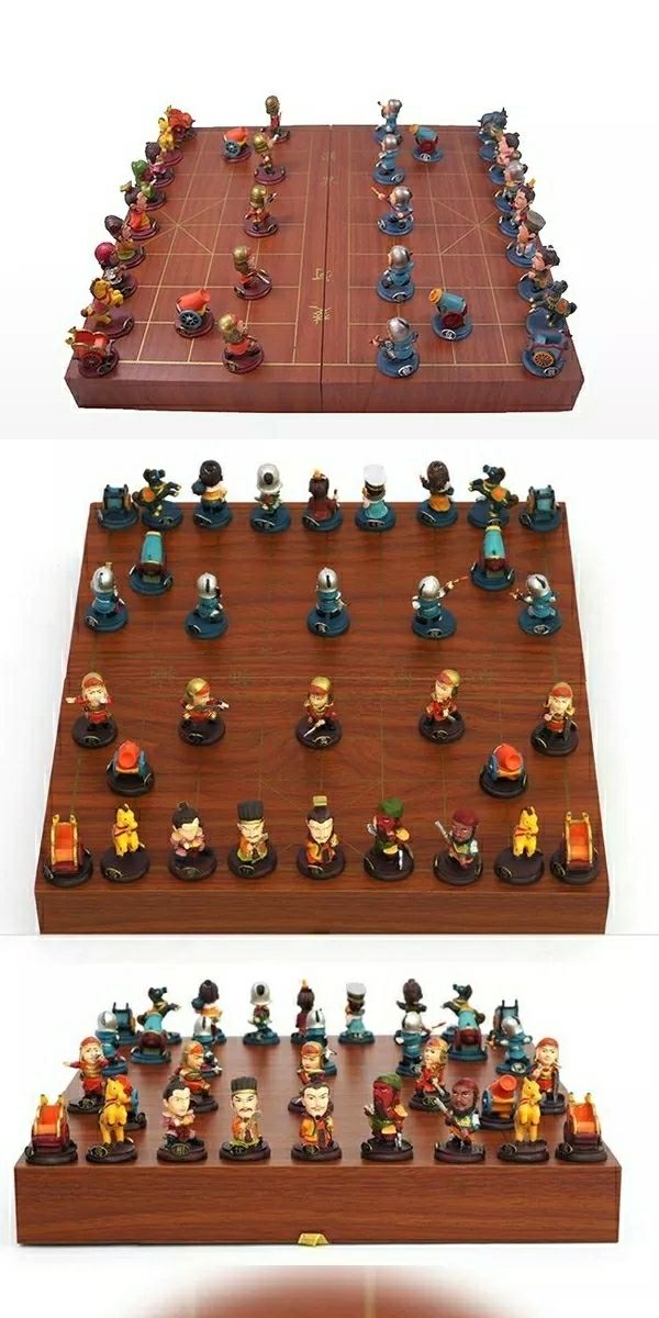 中国象棋折叠棋盘q版三国版象棋树脂象卡通象棋三国版象棋