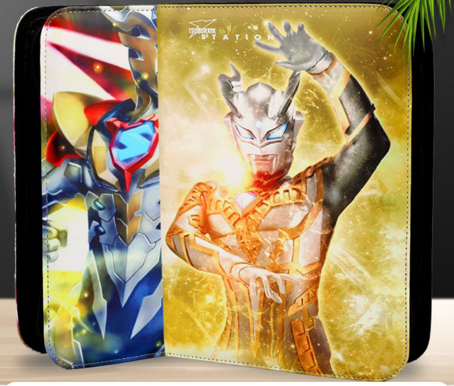 泽塔奥特曼卡片收藏册全套九宫格大卡册卡包拉链卡册集卡册满星金卡