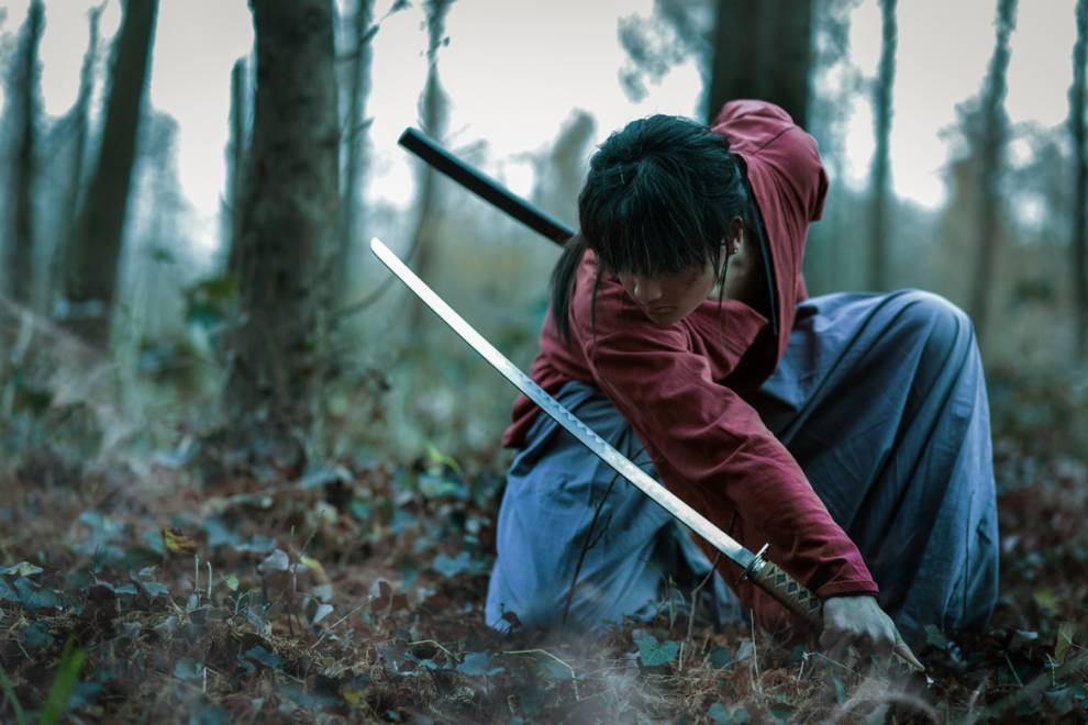 浪客剑心cos服 浪客剑心cos服/电影版 剑心 武士服 和服 剑道服 棉麻