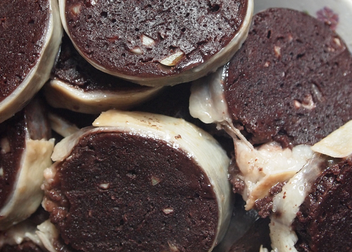 赤峰血肠荞麦面猪血肠5斤装猪肥肠杀猪菜血肠东北血肠顺丰猪血肠3斤细