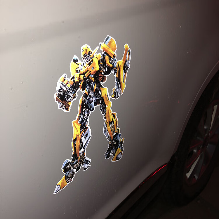 大货车车贴变形金刚车门贴纸 侧门机器人车身大黄蜂车贴装饰字贴 a07