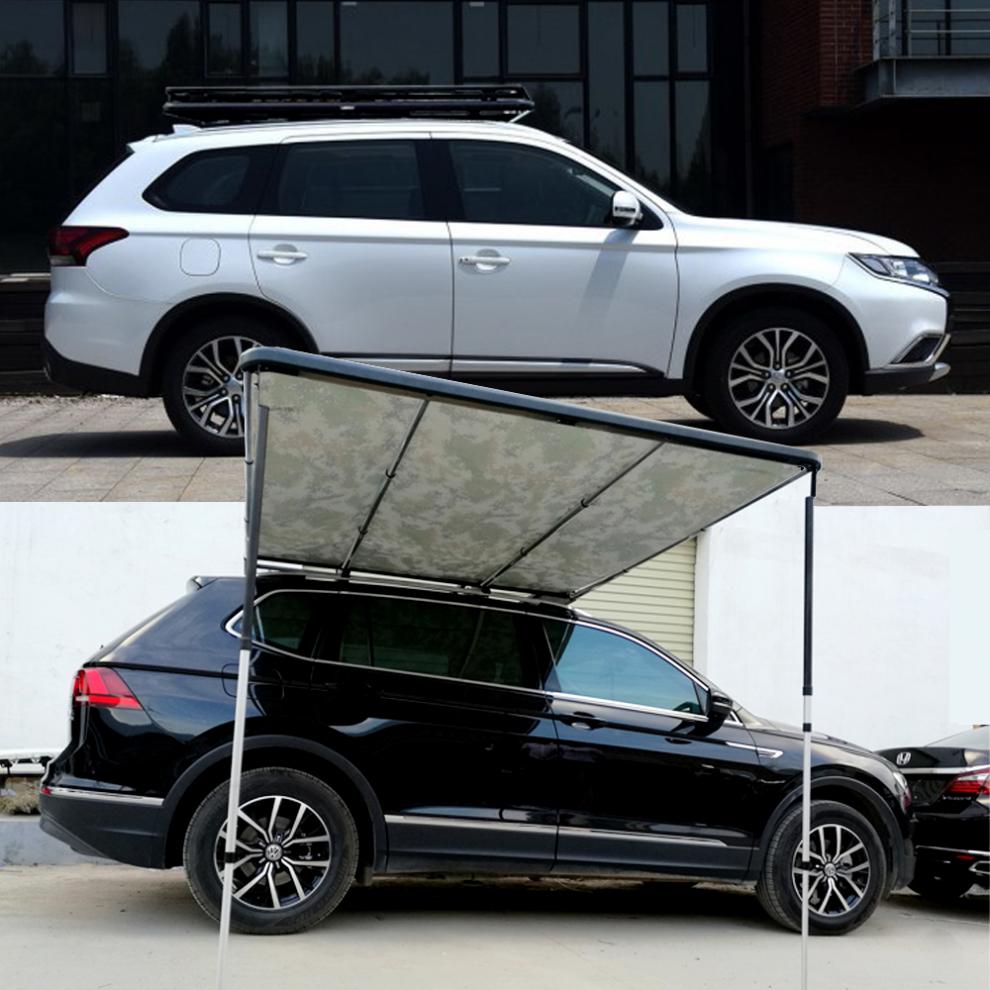 比亚迪唐理想one隐藏帐篷车顶行李架锦囊行李框车边侧帐遮阳棚19612型