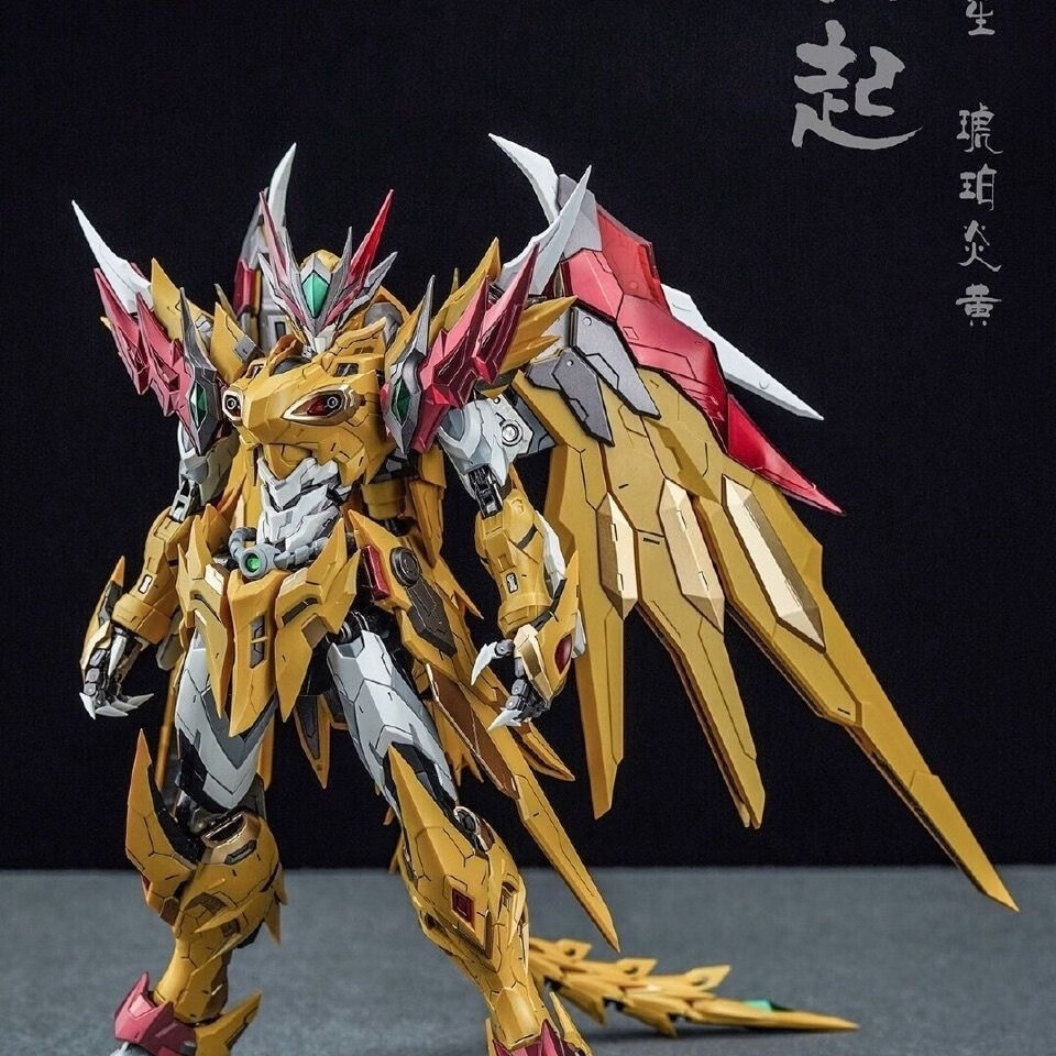 摩动核敖丙三国摩动核高达盲盒mg赵云关羽吕布敖丙白起曹仁干将机甲