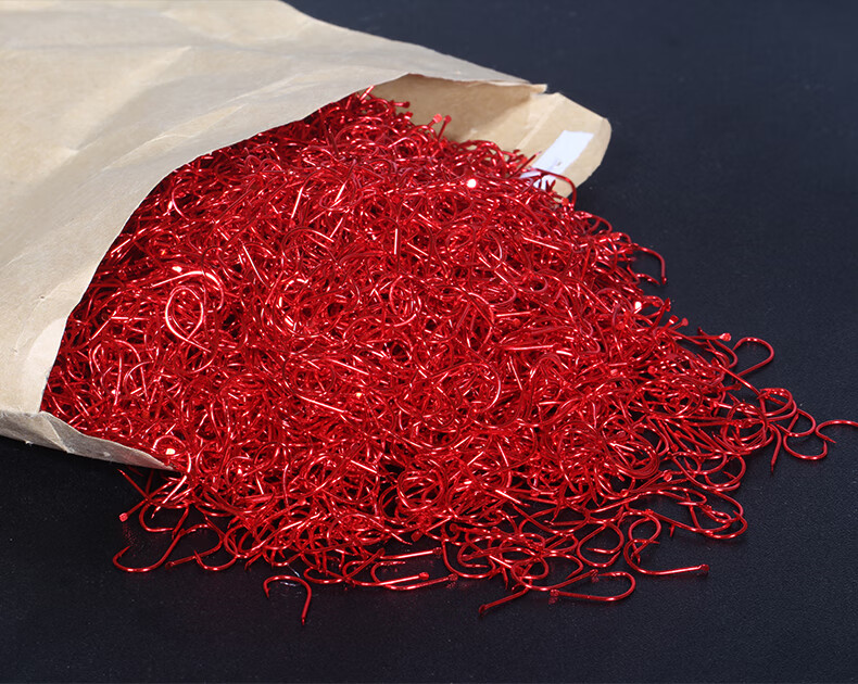 矢向 金海夕鱼钩散装进口野钓神钩红色海西黑坑混养钛合金鱼钩 【金