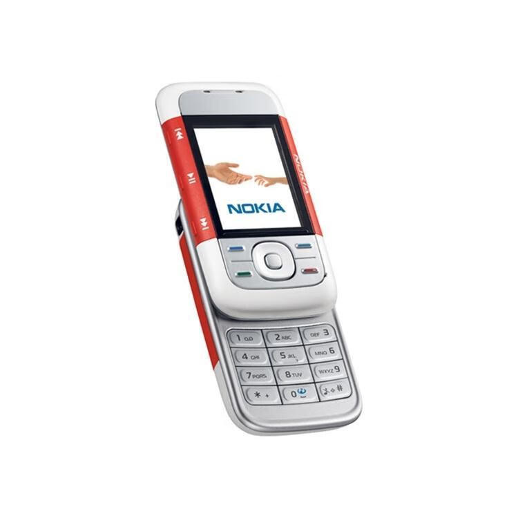 nokia诺基亚5300经典滑盖按键手机老年学生备用机怀旧手机移动红色