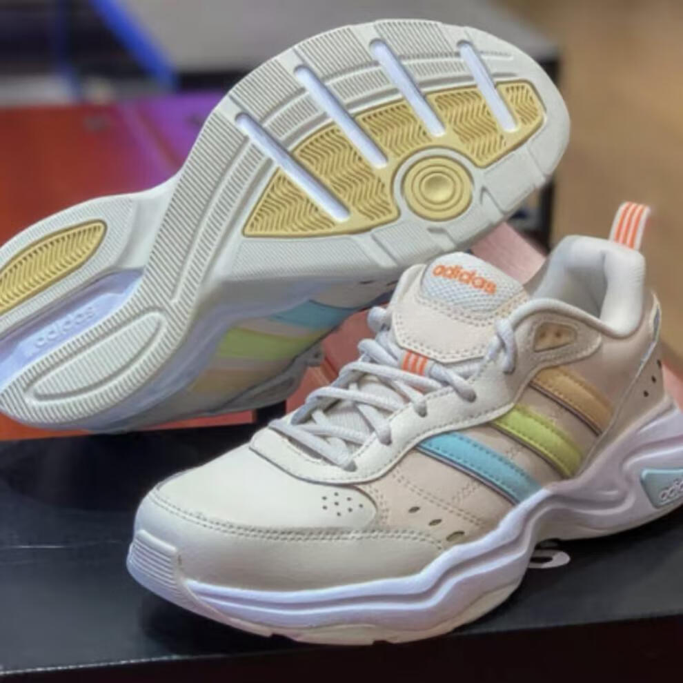 adidas阿迪达斯neo strutter男女复古老爹鞋运动休闲跑步鞋eg2654 fv