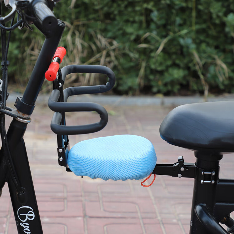 共享单车儿童椅可折叠永久同品质电动自行车儿童前置座椅可折叠踏板车