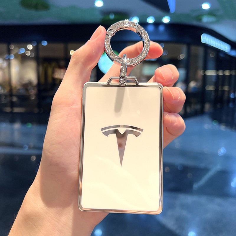 适用于特斯拉model3/y钥匙套tesla卡套model-s汽车保护卡片壳包扣 a款