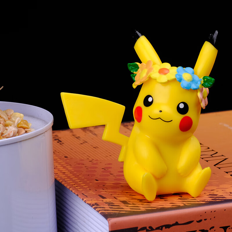 官方旗舰万代bandai精灵宝可梦手办同款神奇贝周边公仔皮卡丘盲盒摆件