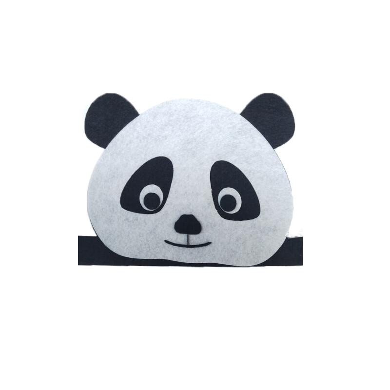 69动物头饰儿童卡通动物头饰表演道具兔子老虎讲故事课本剧长颈鹿