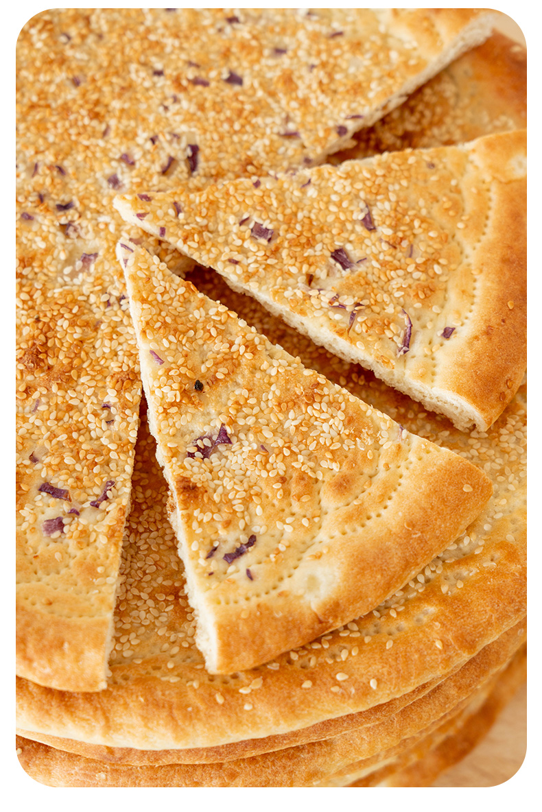 新疆馕饼烤馕皮牙子馕芝麻馕大油馕新疆特产美食小吃清真手工囊饼mcc