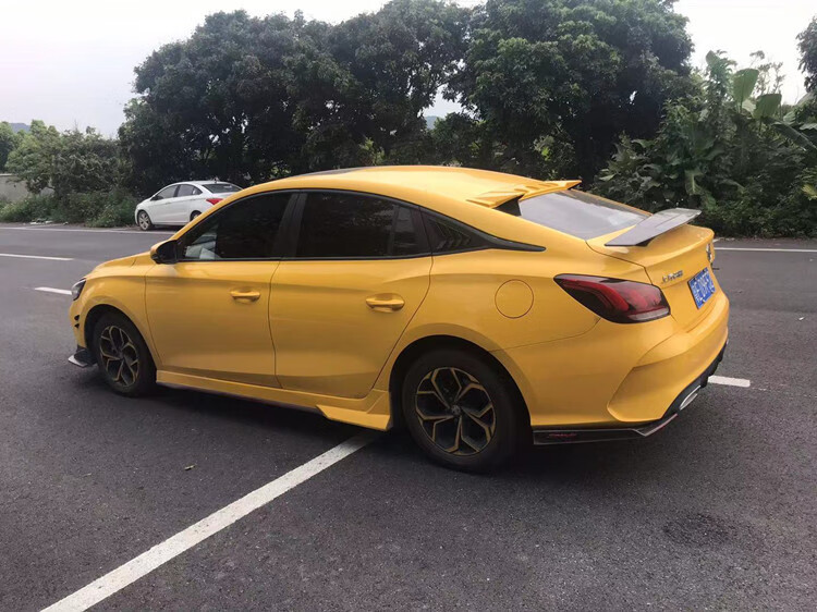 mg专用)21-22款名爵5天蝎座尾翼顶翼mg5运动顶翼免打孔尾翼爆改装 亚