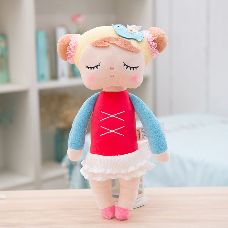 可爱安抚洋娃娃公仔毛绒玩具安吉拉公主女生玩偶儿童礼物陪睡安抚梦幻