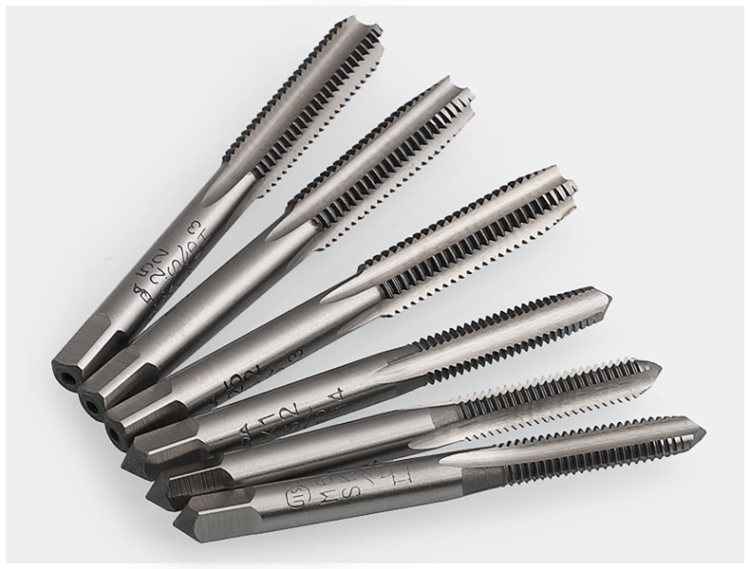 手用丝攻丝锥sk2材质三只装m2*0.4m2.5*0.45m3*0.5m4*0.7m24*3.