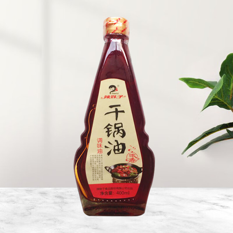 辣妹子干锅油400ml 麻辣香锅油 调味油红烧油 烧烤油火锅底料红油