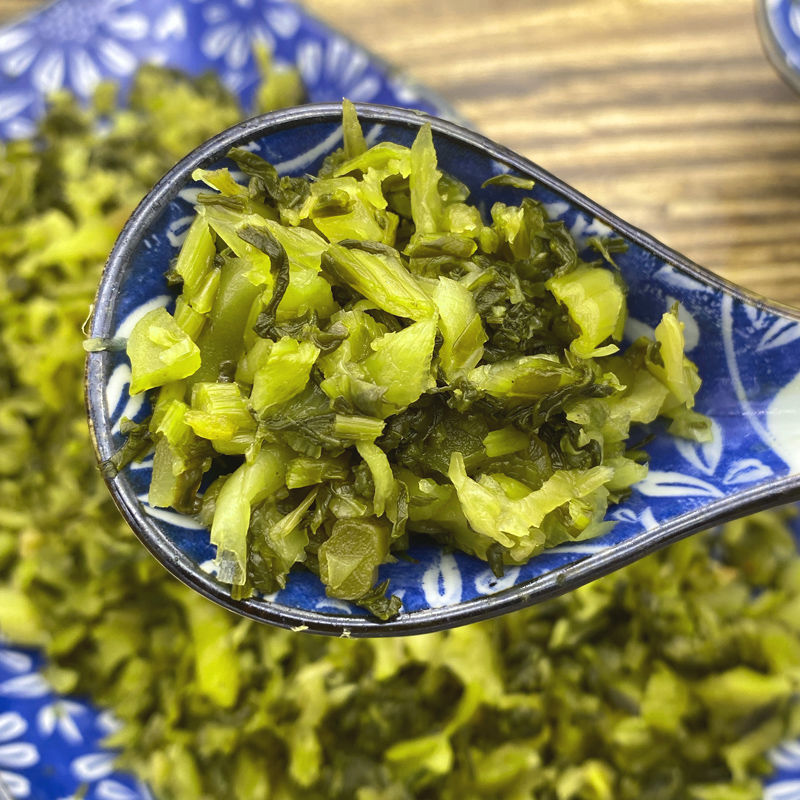 寧波特產雪裡蕻酸菜多味雪菜醃菜農自制醬菜煮湯佐料下飯菜雪菜王500