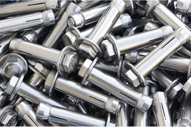 定制304不锈钢外六角内膨胀螺丝 内置式膨胀螺栓 内爆m6m8m10m12 10*