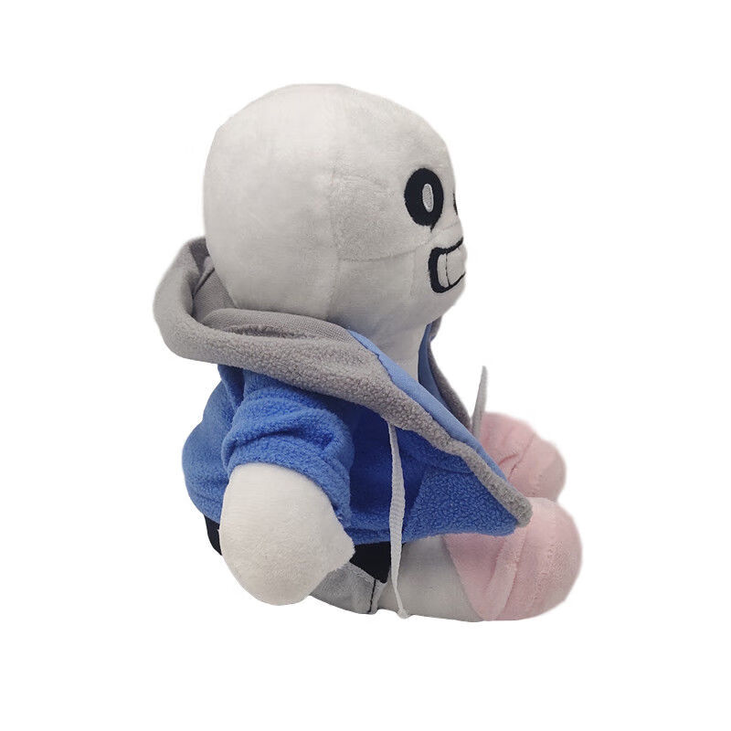 传说之下毛绒公仔游戏新款蓝色僵尸人骷髅sans玩偶男孩心礼物娃娃可爱