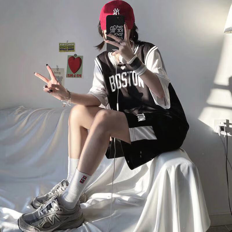 支持国货李宁单件套装定制球号女生篮球服比赛运动休闲团队活动套装