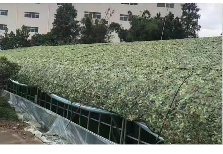 防航拍伪装网防伪网迷彩遮阳网防晒网违章建筑覆盖网室内装饰绿网 8米
