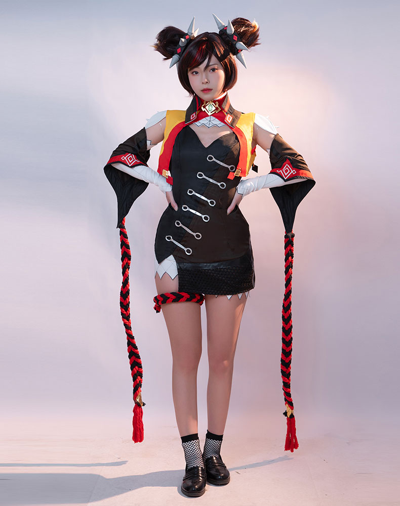 【还原度高】【诺琪】原神辛焱cos服游戏同款套装c服少女cosply服装女