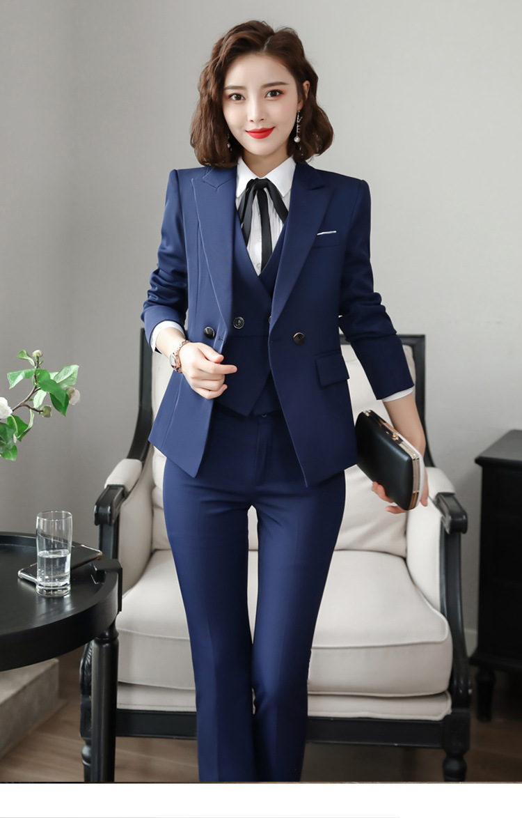 胖纸职业女装微胖妹妹mm西装加肥加大码女装面试外套裙显瘦职业西服