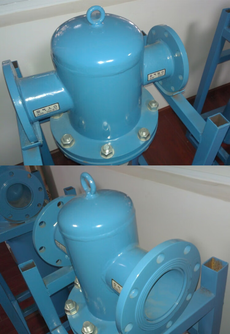 dn6580100法兰气泵空压机油水分离器压缩空气精密过滤器除油水15立方