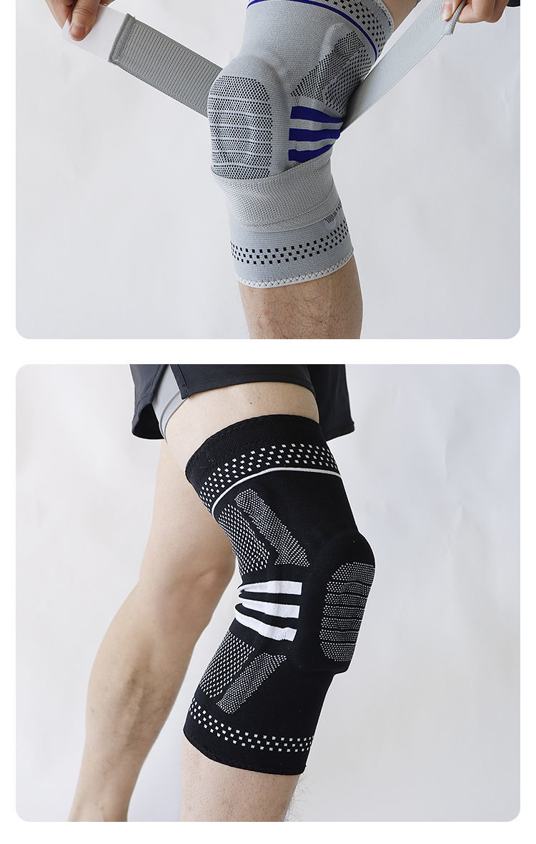 篮球护膝运动男跑步半月板损伤登山女膝盖髌骨保护套关节绑带护膝