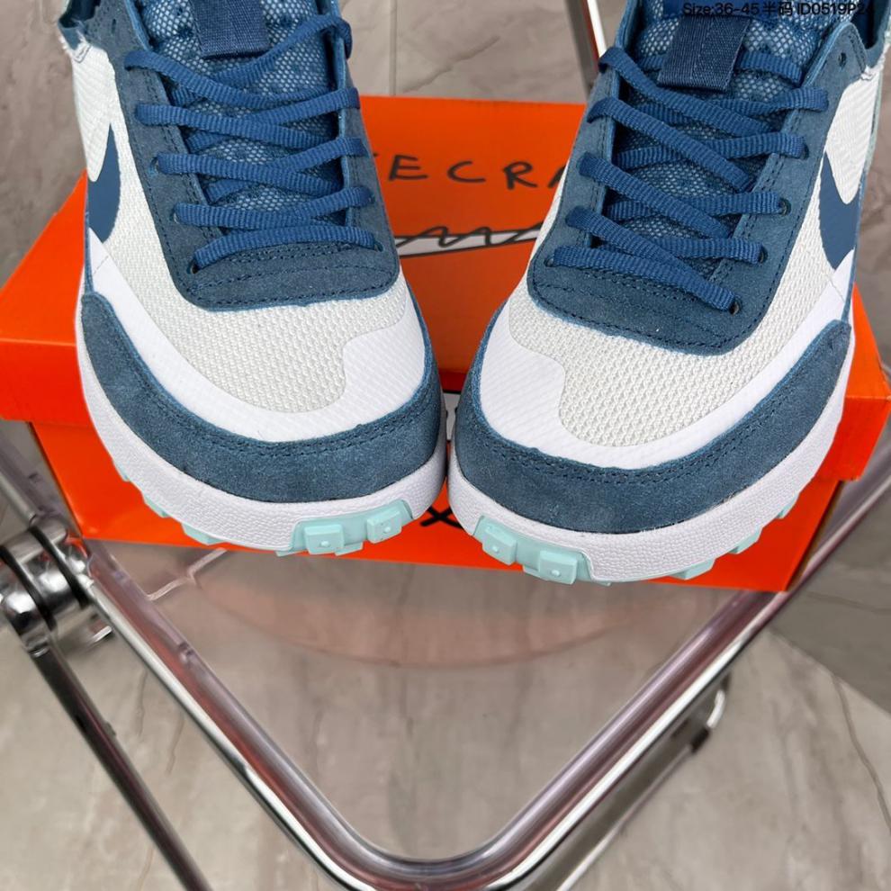 【官方旗舰】纯原联名权志龙同款aj男鞋运动鞋网面透气运动板鞋 白橘