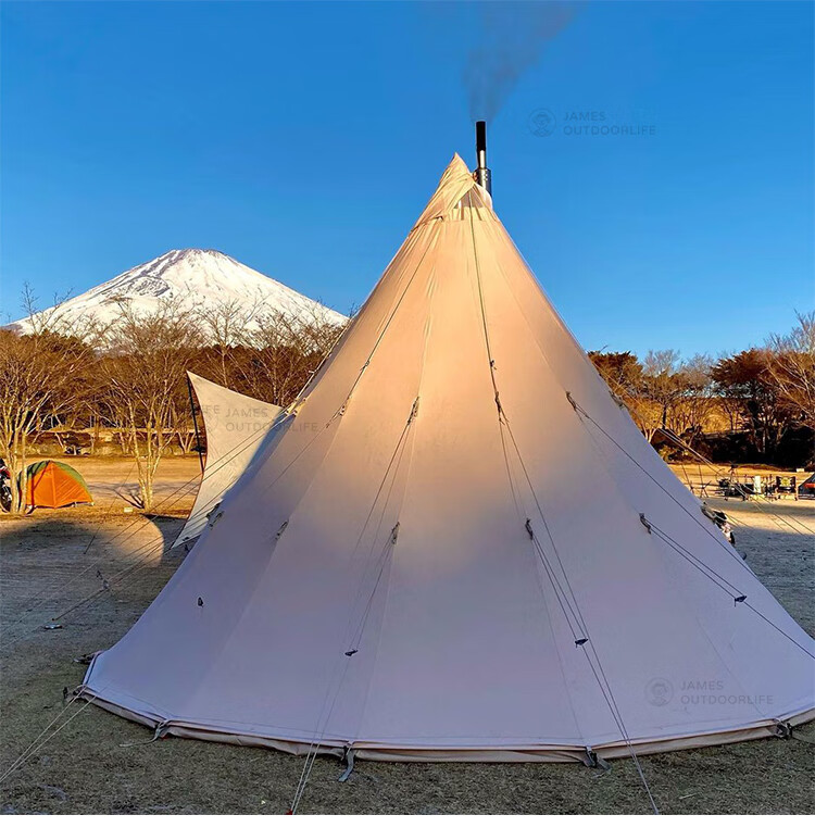 丹麦nordisk大白熊精致家庭露营户外便携防潮垫登山冬季野外帐篷 米